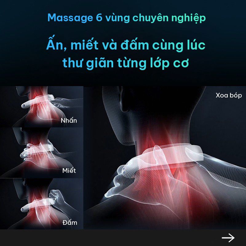 Máy massage cổ vai gáy SKG K5-2 cao cấp chính hãng - SKG Việt Nam | Trải nghiệm chăm sóc sức khỏe cùng SKG