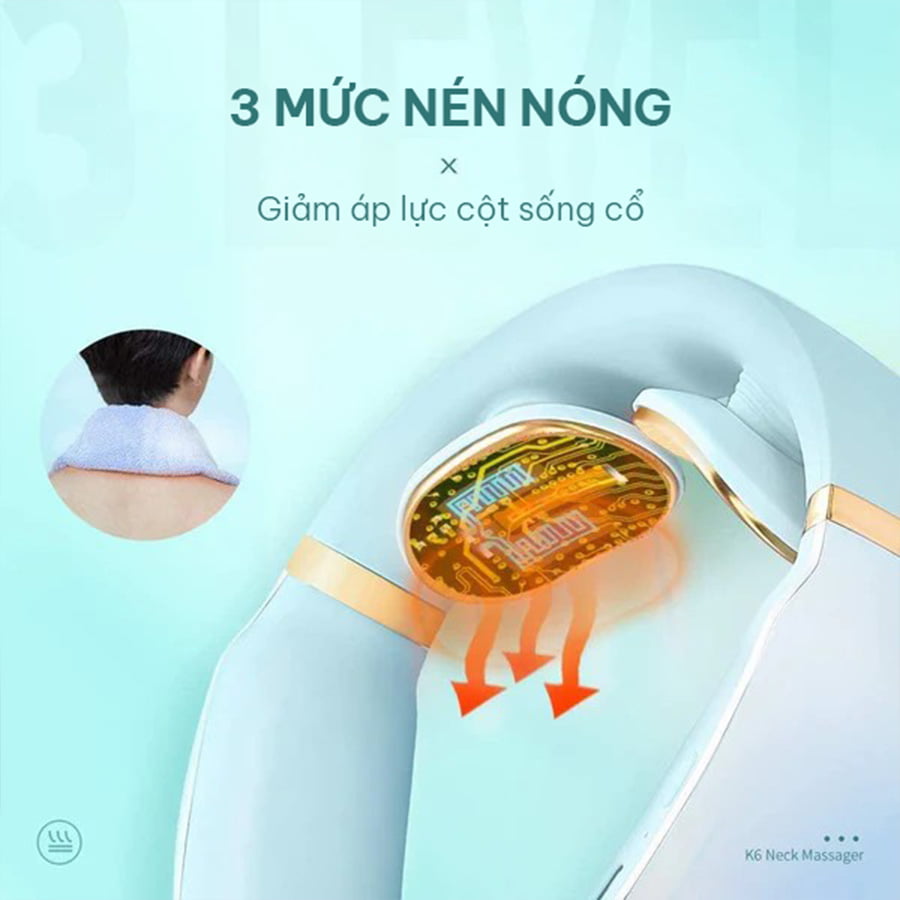 Máy Massage Cổ SKG K6E cao cấp - SKG Việt Nam | Trải nghiệm chăm sóc sức khỏe cùng SKG