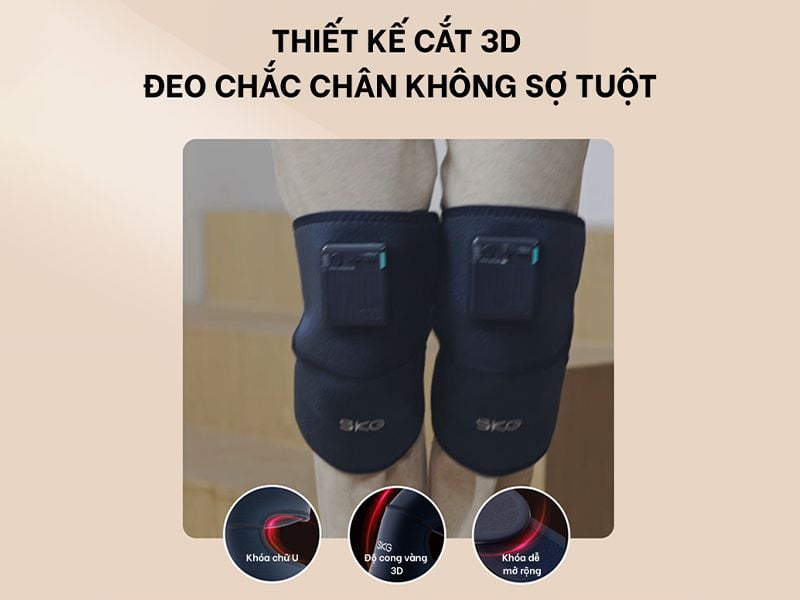 Máy massage đầu gối SKG W3 cao cấp - SKG Việt Nam | Trải nghiệm chăm sóc sức khỏe cùng SKG