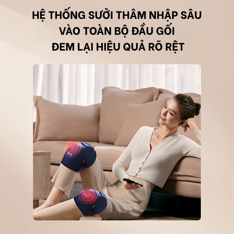 Máy massage đầu gối SKG W3 cao cấp - SKG Việt Nam | Trải nghiệm chăm sóc sức khỏe cùng SKG Máy massage đầu gối SKG W3 cao cấp - SKG Việt Nam | Trải nghiệm chăm sóc sức khỏe cùng SKG