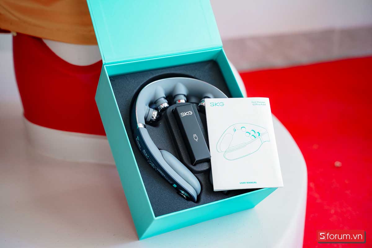 Trên tay & trải nghiệm SKG G7 Pro Fold: Máy massage cổ gập gọn, đa chế độ, giá sale chỉ 4.49 triệu!