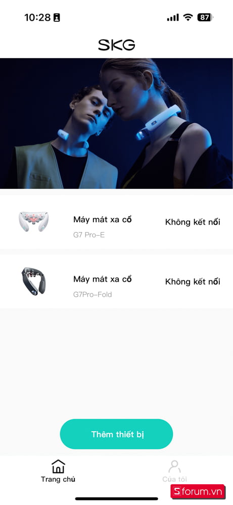 Trải nghiệm thực tế Máy Mát Xa Cổ SKG G7 PRO-E nhỏ gọn dễ dàng mang đi - SKG Việt Nam