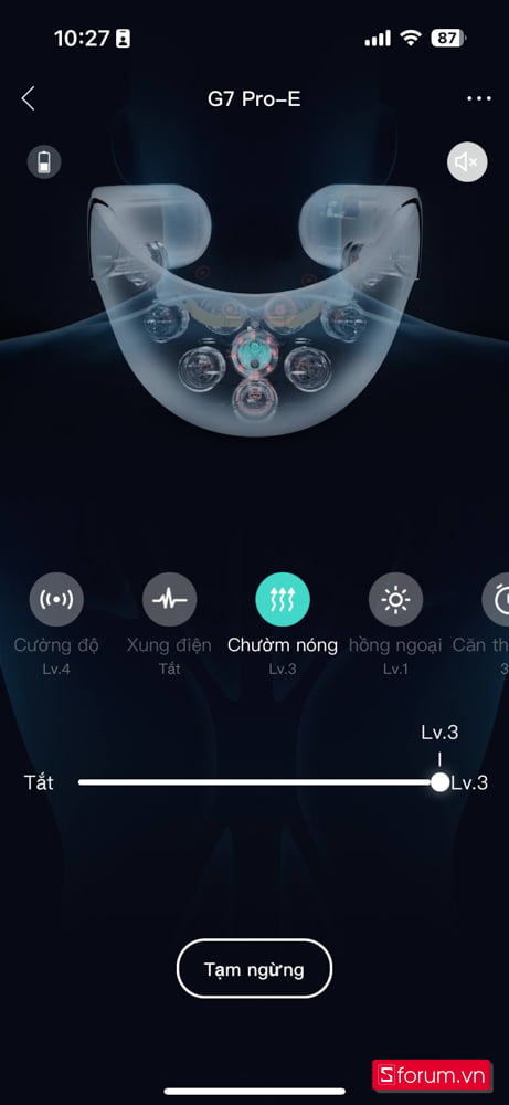 Trải nghiệm thực tế Máy Mát Xa Cổ SKG G7 PRO-E nhỏ gọn dễ dàng mang đi - SKG Việt Nam