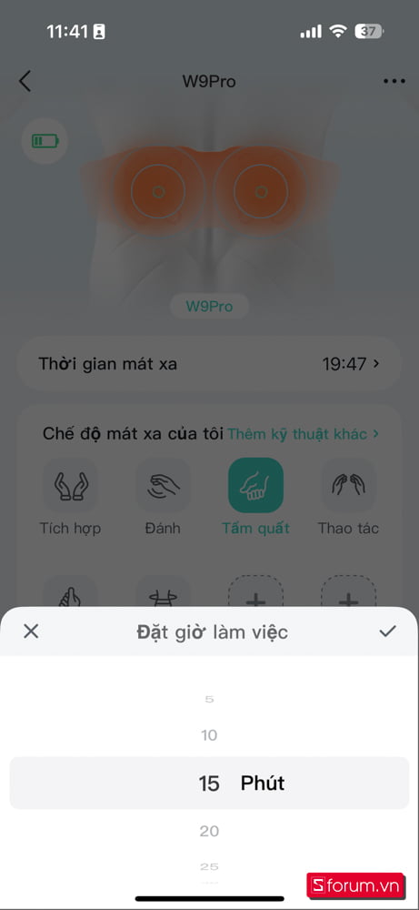 Trải nghiệm thực tế trên lưng máy massage lưng bụng SKG W9 Pro: Giảm đau thắt lưng, thoát vị đĩa đệm cho anh em văn phòng