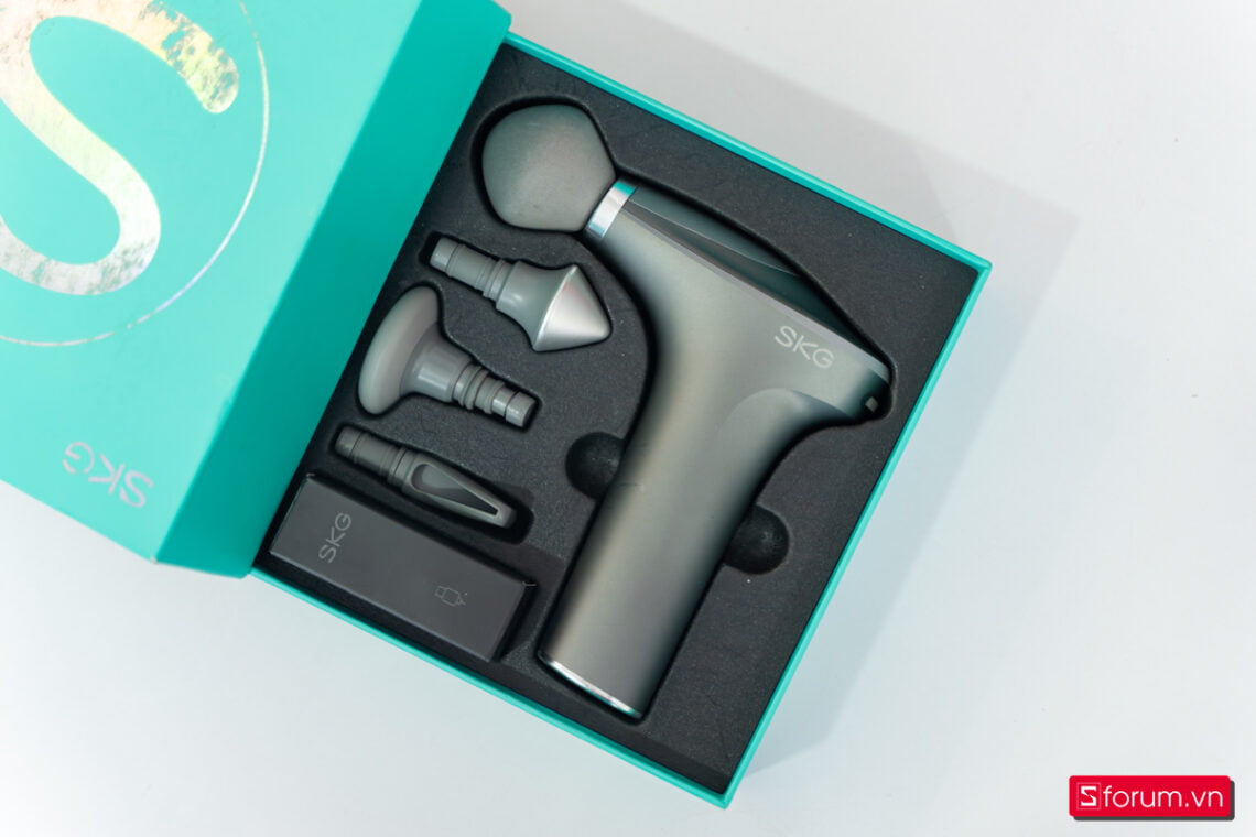 Trên tay súng massage mini cầm tay SKG F7-E: Giảm Đau Mỏi Cơ Hiệu Quả - SKG Việt Nam