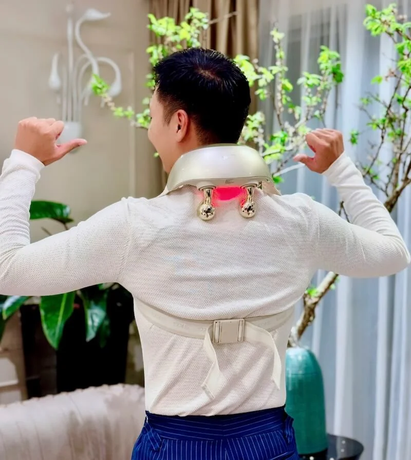 Cùng diễn viên Mạnh Trường review máy massage cổ SKG H5-2 - SKG Việt Nam